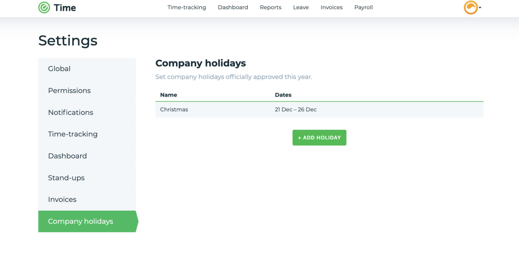Time bot for Slack help, support and guidelines